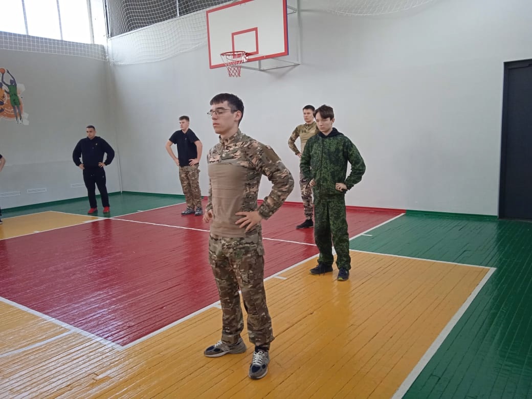 Пятидневные сборы учащихся 10 класса МБОУ «Сатинская СОШ». День второй..